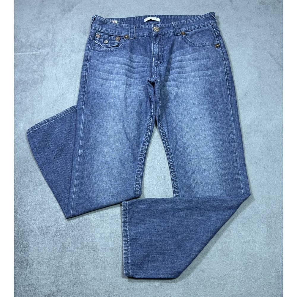 VINTAGE True Religion Jeans Mens 36x32 LIMITED EDITION Made In USA Stretch Denim